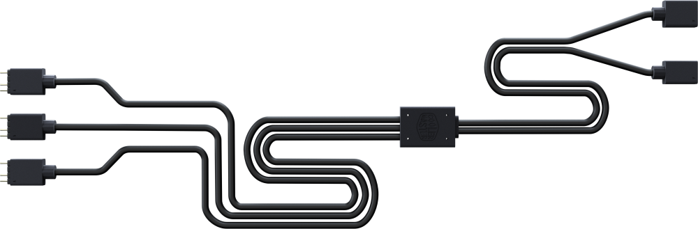 ()  Cooler Master RGB-3xRGB, M-F 0,5 Black (MFX-AWHN-3NNN1-R1)