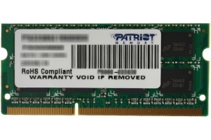   Patriot 4Gb DDR-III 1600MHz SO-DIMM (PSD34G16002S)