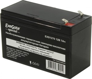  Exegate ES252436RUS DT 1207/EXS1270 (12V 7Ah)  F1