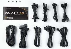   Chieftec Polaris 3.0 PPS-1050FC-A3 (ATX 3.0, 1050W, 80 PLUS GOLD, Active PFC, 140mm fan