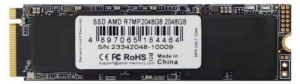   AMD 2048Gb M.2 PCIE 4.0 2280 3D NAND Retail R7MP2048G8