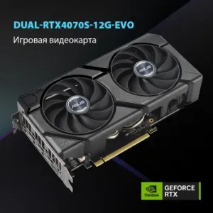  Asus PCI-E 4.0 DUAL-RTX4070S-12G-EVO NVIDIA GeForce RTX 4070 Super 12Gb 192bit GDDR6X 247