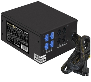   Exegate EX220363RUS-S 800PPX RTL, ATX, SC, black, APFC, 14cm, 24p+2*(4+4)p, PCI-E, 4*ID