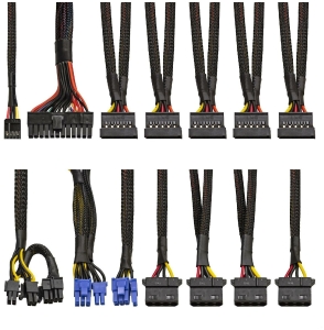   Exegate EX220363RUS-S 800PPX RTL, ATX, SC, black, APFC, 14cm, 24p+2*(4+4)p, PCI-E, 4*ID