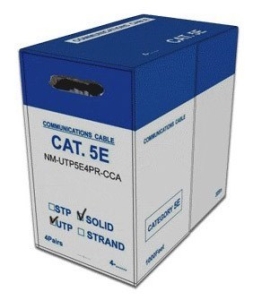   Lanmaster NM-UTP5E4PR-CCA .5 U/UTP   4X2 PVC  30