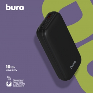   Buro BP20A 20000mAh 10W 2A USB-A  (BP20A10PBK)