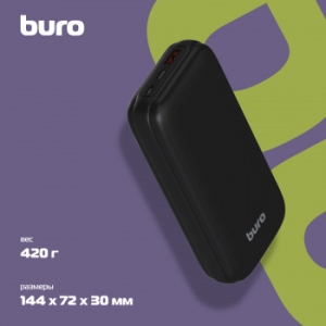   Buro BP20A 20000mAh 10W 2A USB-A  (BP20A10PBK)