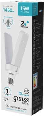   Gauss Basic 11732212 15 .:E27  220B 4000K .... (.:1