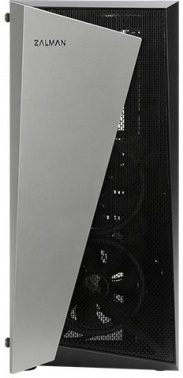  ZALMAN S4 Plus, ATX, BLACK, WINDOW, 1x5.25, 4x3.5, 1x2.5, 2xUSB2.0, 1xUSB3.0, FRONT 2x120m