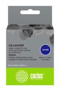   Cactus CS-LK4YBP   Epson LW300/LW400/LW700/LW600P/LW1000P/K400/Z700/Z900