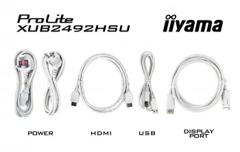  Iiyama 23.8 ProLite XUB2492HSU-W6  IPS LED 0.4ms 16:9 HDMI M/M  HAS Piv 250cd 1