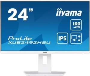  Iiyama 23.8 ProLite XUB2492HSU-W6  IPS LED 0.4ms 16:9 HDMI M/M  HAS Piv 250cd 1