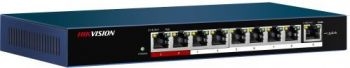  Hikvision DS-3E0109P-E/M(B) 9x100Mb 8PoE+ 58W 