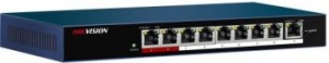  Hikvision DS-3E0109P-E/M(B) 9x100Mb 8PoE+ 58W 