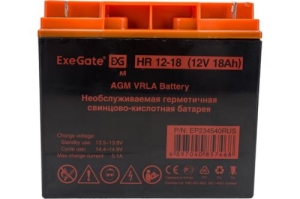  ExeGate EP234540RUS HR 12-18/EXG12180 (12V 18Ah),    5