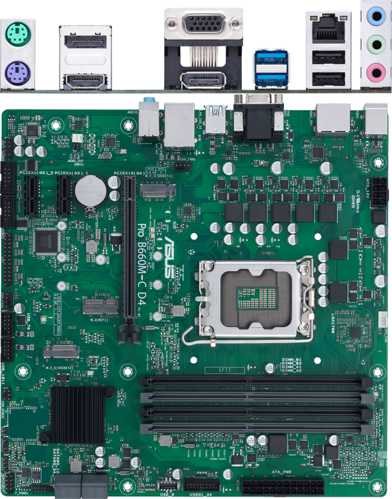   ASUS PRO B660M-C D4-CSM LGA1700