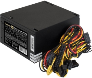   Exegate EX219461RUS   450W ATX-XP450 OEM, black, 12cm fan, 24+4pin, (6+2)pin