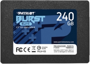  SSD Patriot Burst Elite 240GB, SATA 2.5, PBE240GS25SSDR, 450/320, RET