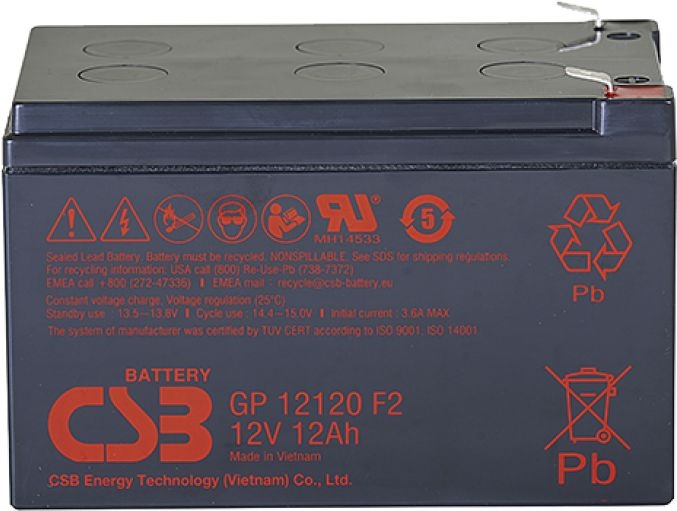  CSB GP12120 F2 12V/12Ah