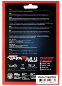   16Gb DDR4 3600MHz Patriot Viper Elite II (PVE2416G360C0) CL20