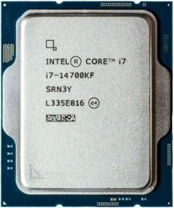  Intel  Core i7-14700KF OEM Soc-1700 (Raptor Lake, Intel 7, C20(12EC/8PC)/T20, Performance 