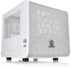  Thermaltake Core V1 White w/o PSU,CA-1B8-00S6WN-01 