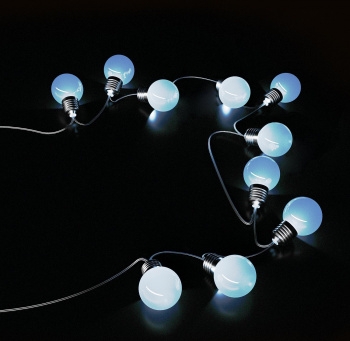      10 LED      Solar, 1/24