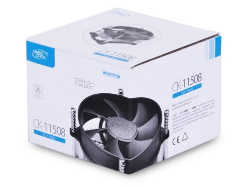   Deepcool CK-11508 {Soc-1150/1155/1156, 3pin, 25dB, Al, 65W, 245g, screw}