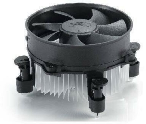   Deepcool CK-11508 {Soc-1150/1155/1156, 3pin, 25dB, Al, 65W, 245g, screw}