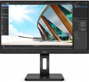  23.8 AOC 24P2Q Black    (IPS, 1920x1080, 75Hz, 4 ms, 178/178, 250 cd/m, 5