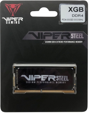  DDR4 8Gb 3200MHz Patriot PVS48G320C8S Steel Series RTL PC4-25600 CL22 SO-DIMM 260