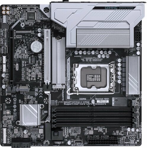   Gigabyte B860M GAMING X WIFI6E LGA1851