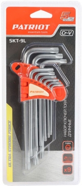   PATRIOT SK-9L, TORX, , T10-T50, CRV, 9 