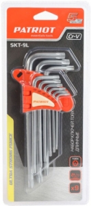   PATRIOT SK-9L, TORX, , T10-T50, CRV, 9 
