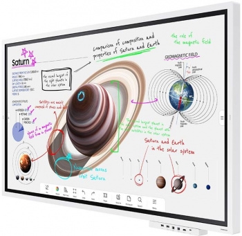  Samsung 65 WM65B Flip Chart Pro  E-LED BLU LED 8ms 16:9 HDMI  4000:1 350cd 178