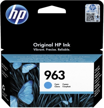 Картридж HP 963 струйный голубой (700 стр)