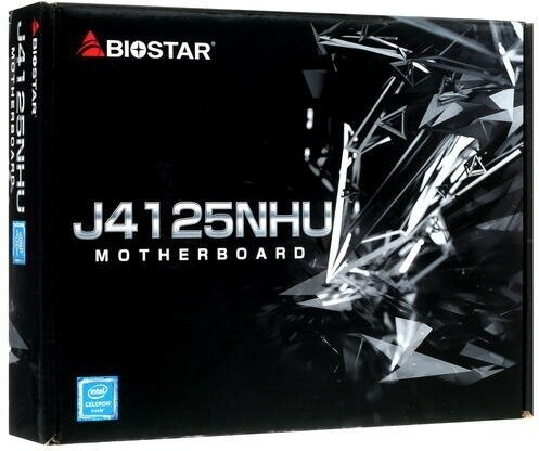  Biostar J4125NHU (Intel Celeron J4125 onboard)