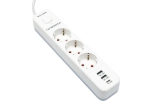    EPS-3-CU2-W-2 2.0  3, 10, 1xType-C PD, 2  USB QC, 2, .