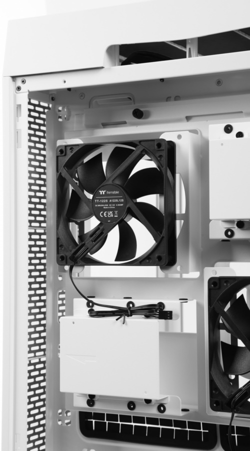  Thermaltake The Tower 500 Snow CA-1X1-00M6WN-00 White,Win,SPCC,Tempered Glass*3,120mm Standar