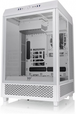  Thermaltake The Tower 500 Snow CA-1X1-00M6WN-00 White,Win,SPCC,Tempered Glass*3,120mm Standar
