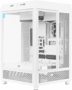  Thermaltake The Tower 500 Snow CA-1X1-00M6WN-00 White,Win,SPCC,Tempered Glass*3,120mm Standar