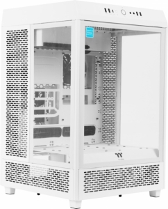  Thermaltake The Tower 500 Snow CA-1X1-00M6WN-00 White,Win,SPCC,Tempered Glass*3,120mm Standar