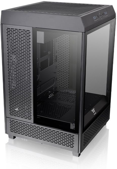  Thermaltake The Tower 500    ATX 1x120mm 3x140mm 4xUSB3.0 2xUSB3.1 audio bott PSU