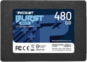  SSD Patriot Burst Elite 480GB, SATA 2.5, PBE480GS25SSDR, 450/320, RET