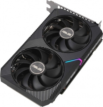  Asus DUAL-RTX3060-O12G-V2 LHR NVIDIA GeForce RTX 3060 12288Mb 192 GDDR6 1837/15000/HDMIx1