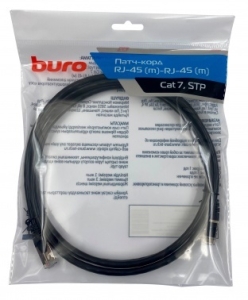 - Buro STP 4  cat7 CCA molded 2  RJ-45 (m)-RJ-45 (m)