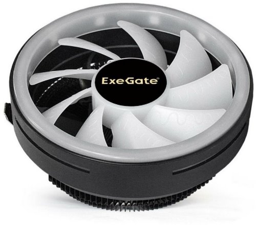  ExeGate EX286157RUS Dark Magic EE126R-PWM.RGB (Al black coating, LGA775/1150/1151/1155/1156/12