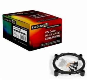  ExeGate EX286157RUS Dark Magic EE126R-PWM.RGB (Al black coating, LGA775/1150/1151/1155/1156/12