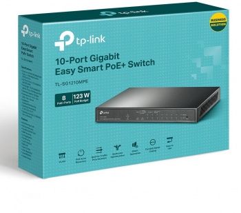  TP-Link TL-SG1210MPE Easy Smart 10-   8  PoE+