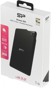    Silicon Power USB 3.0 1Tb SP010TBPHDS03S3K Stream 2.5 